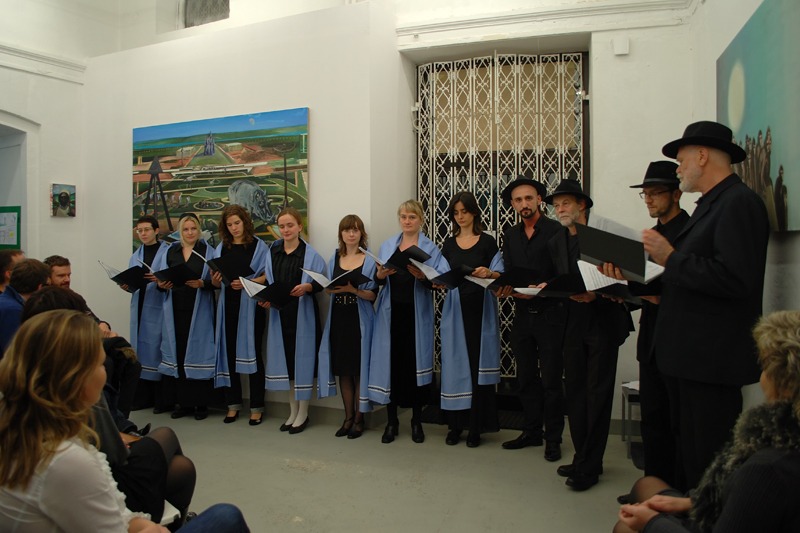 The Shir Aviv Choir performing Israeli folk songs