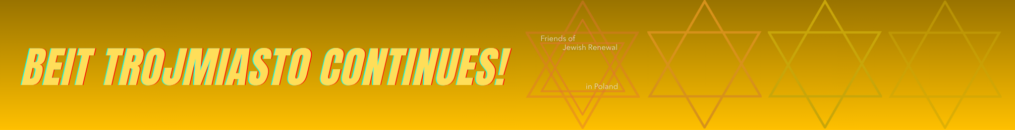 Beit Trojmiasto Continues_graphic banner