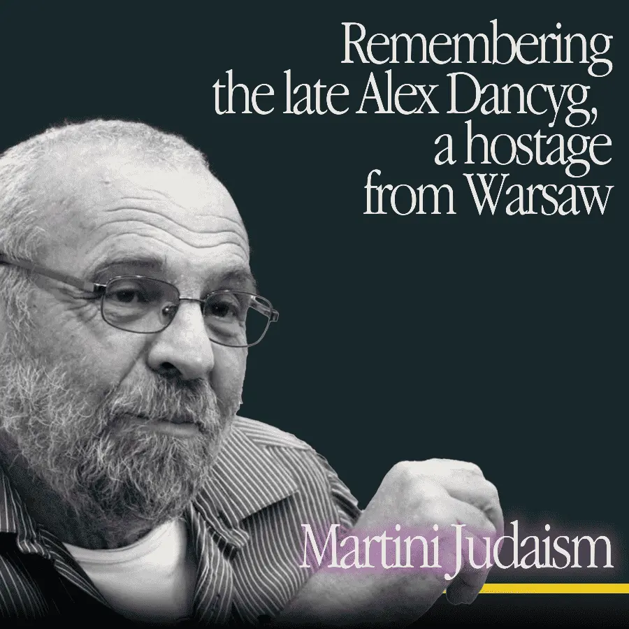 Remembering the late Alex Dancyg, a hostage from Warsaw_source is RNS_web ready